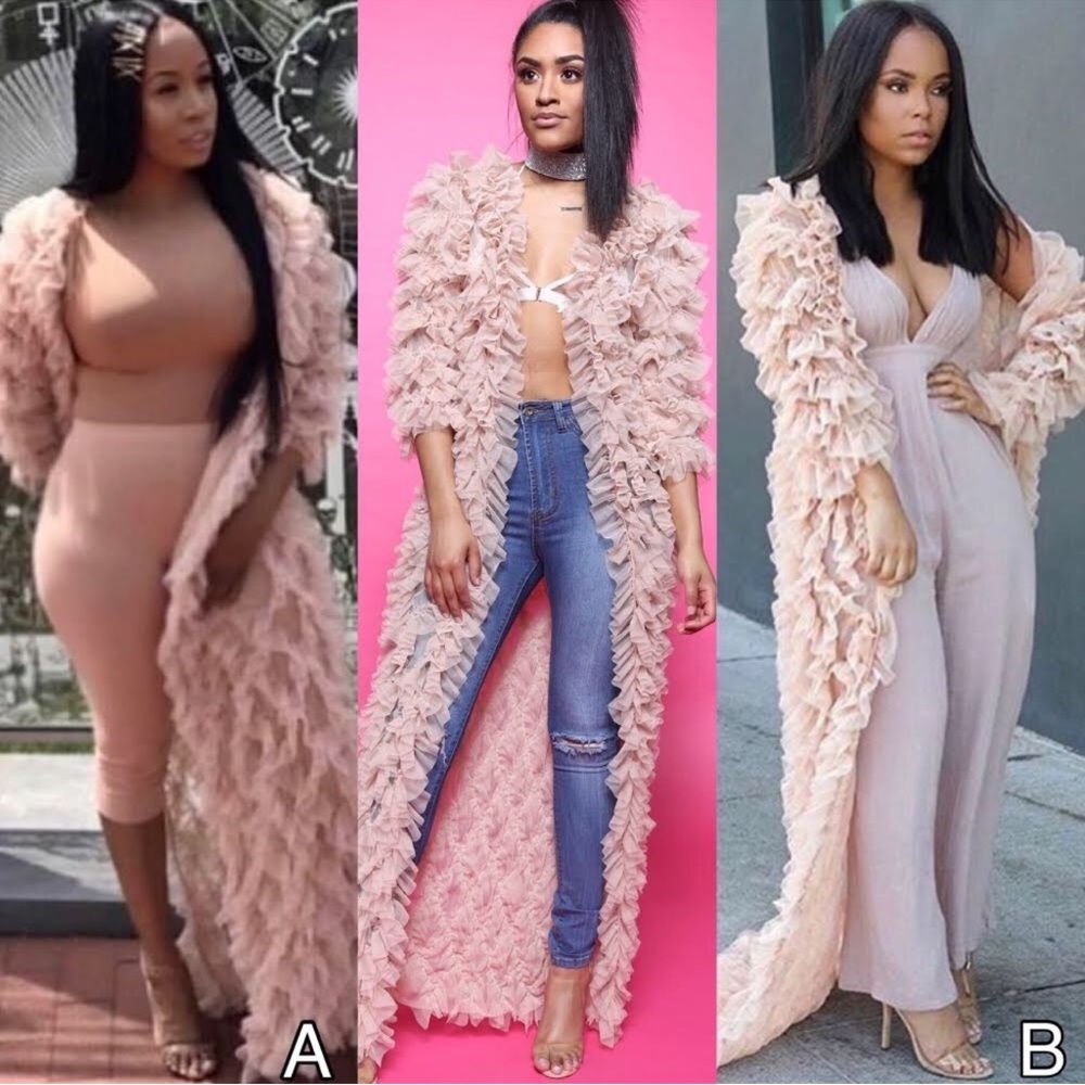 Boutique | High Life Ruffle | Nude | S/M